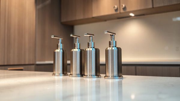 5 porte-savons inox élégants pour une cuisine hygiénique