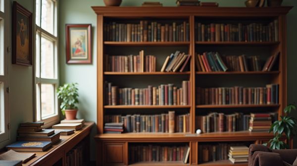 Comment optimiser votre décoration murale avec des livres
