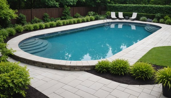 Comment concevoir une piscine à faible entretien qui reste belle toute l'année ?